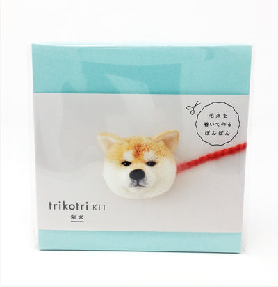 Trikotri KIT - Japanese Shiba Inu Pom Pom Kit (English)