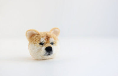 Trikotri KIT - Japanese Shiba Inu Pom Pom Kit (English)