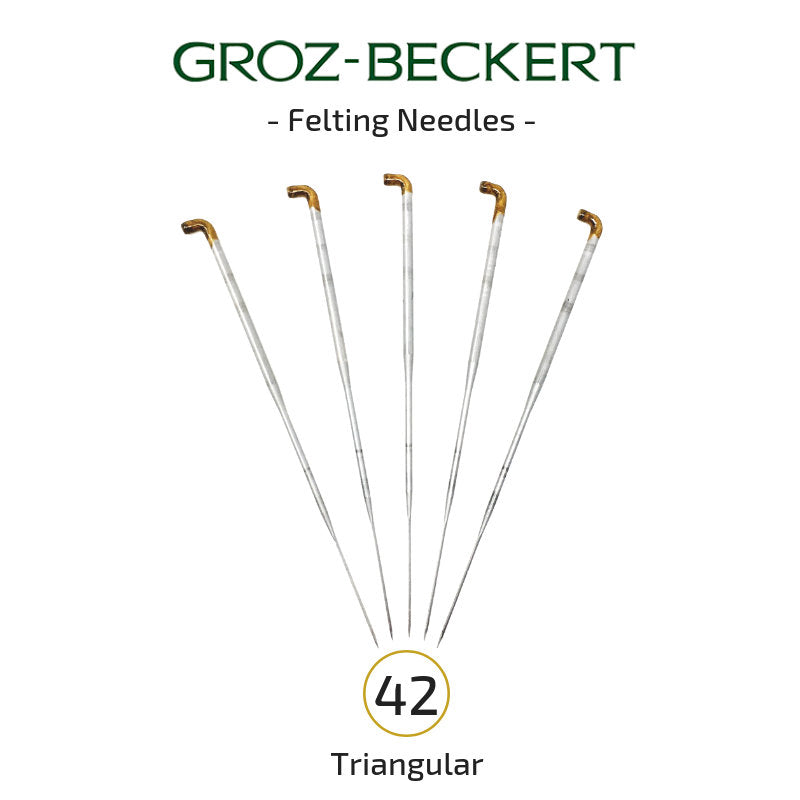 Groz-Beckert Felting Needles - 42 Gauge Triangular