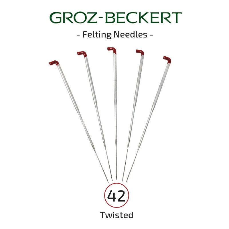 Groz-Beckert Felting Needles - 42 Gauge Twisted