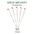 Groz-Beckert Felting Needles - 42 Gauge Twisted