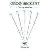 Groz-Beckert Felting Needles - 40 Gauge Reverse