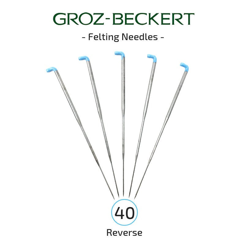 Groz-Beckert Felting Needles - 40 Gauge Reverse