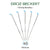 Groz-Beckert Felting Needles - 40 Gauge Reverse