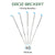 Groz-Beckert Felting Needles - 40 Gauge Reverse