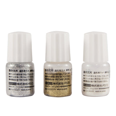 Padico Glitter Set for Resin Crafts - Gold, Silver, White