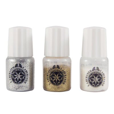 Padico Glitter Set for Resin Crafts - Gold, Silver, White