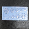 Resin Silicone Soft Mold - Mini Dog Paws