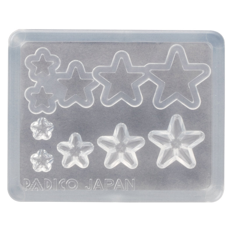 Padico Resin Jewel Mold Mini - Stars