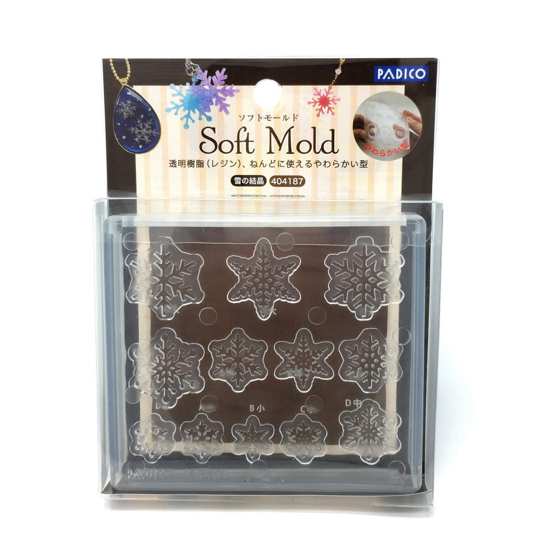 Padico Resin Soft Mold - Snow Crystal