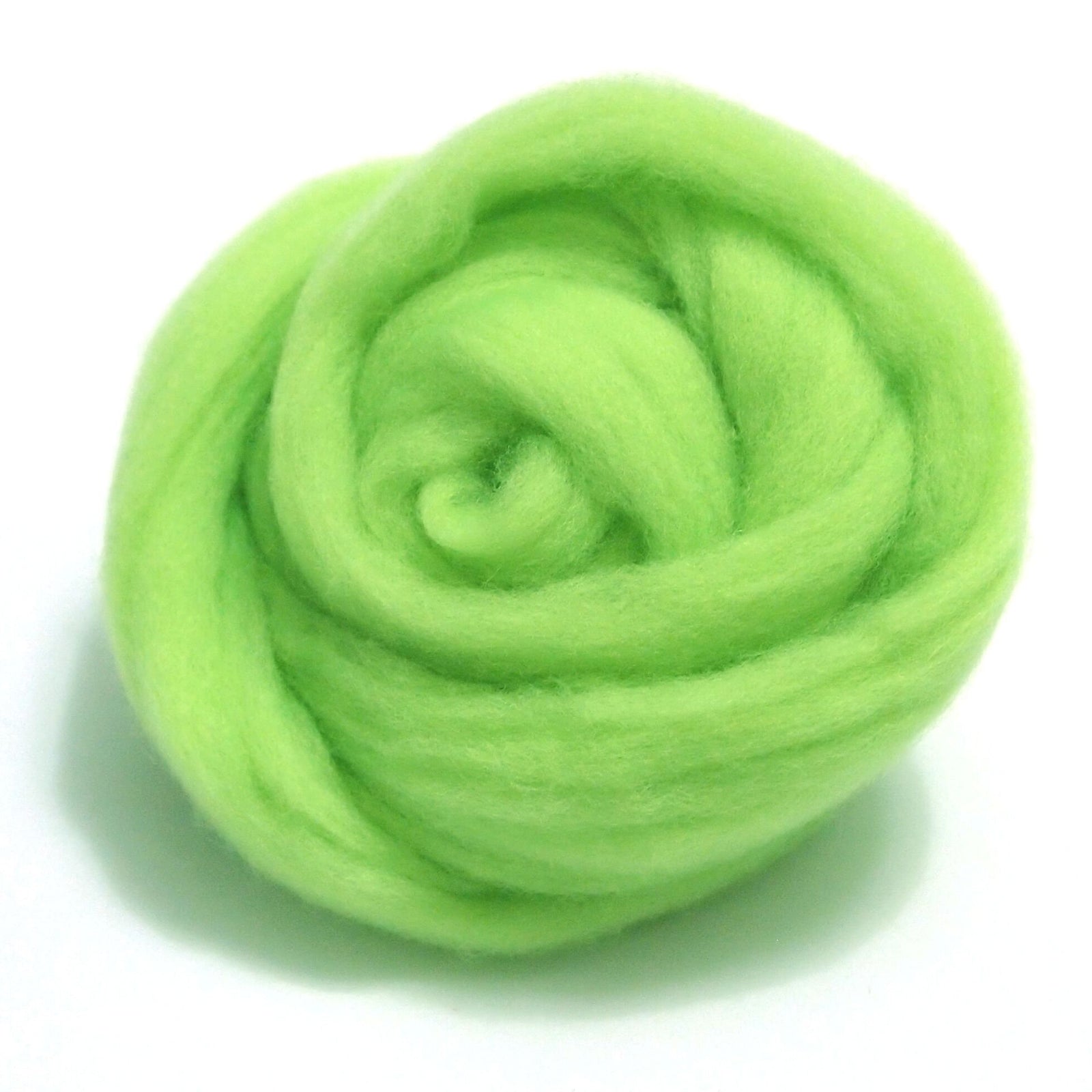 HandCrafter Super Fast Needle Felting Wool - Green Apple V201