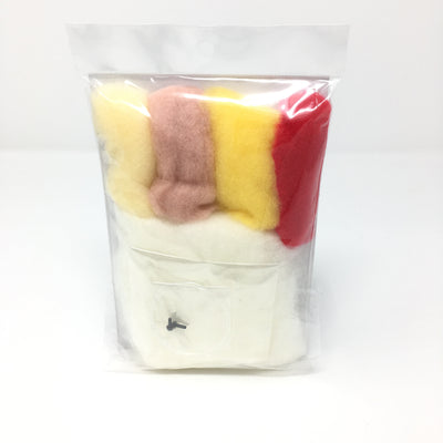 Hamanaka Aclaine Needle Felting Kit - Cockatiel (English)