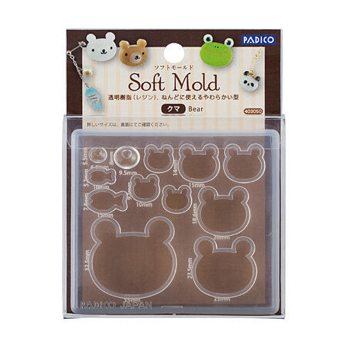 Padico Resin Soft Mold - Bears