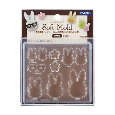 Padico Resin Soft Mold - Bunnies