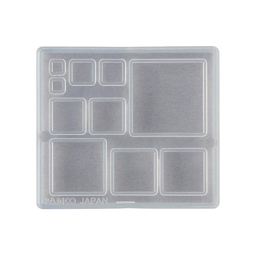 Padico Resin Soft Mold - Square Plate
