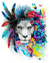 Wizardi Diamond Painting Kit - Lion