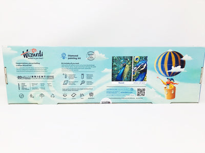 Wizardi Diamond Painting Kit - Peacock