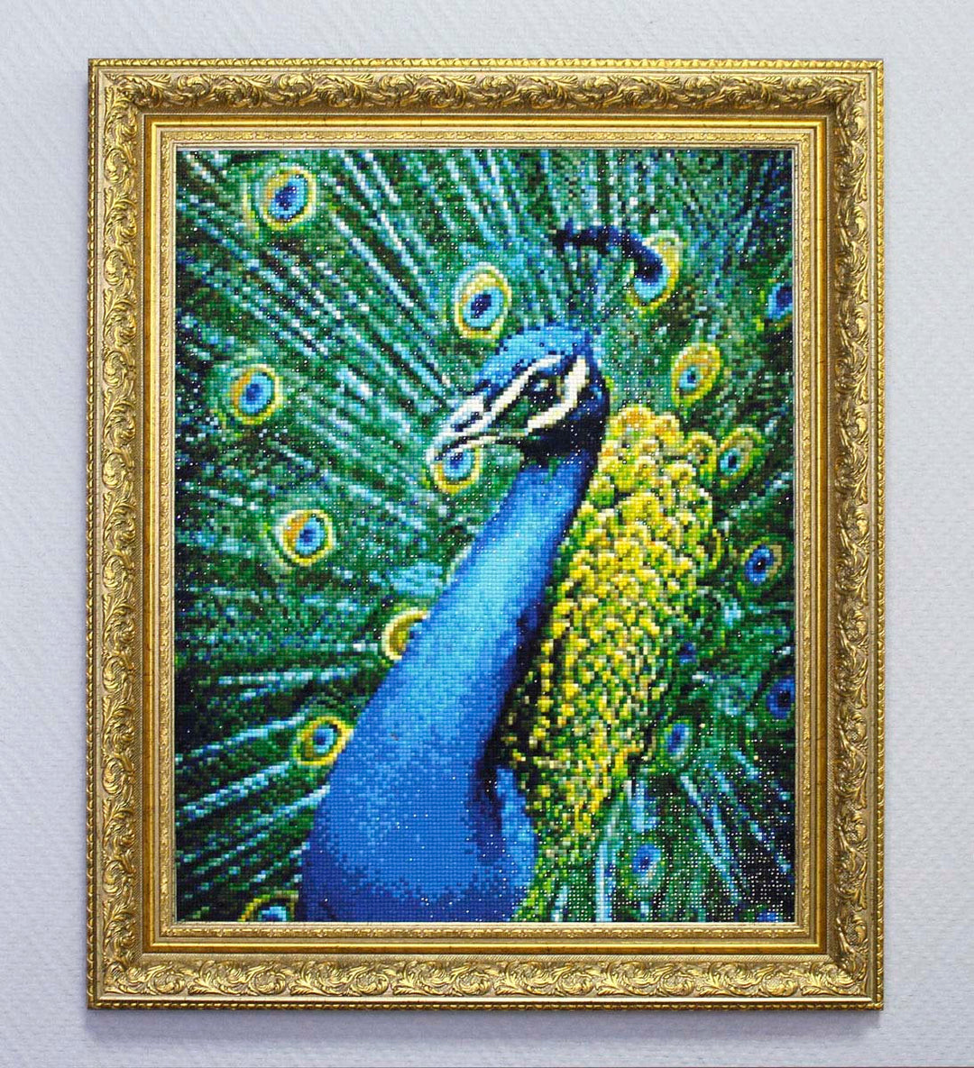 Wizardi Diamond Painting Kit - Peacock