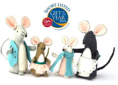 Corinne Lapierre Sewing Kit - Mouse Family