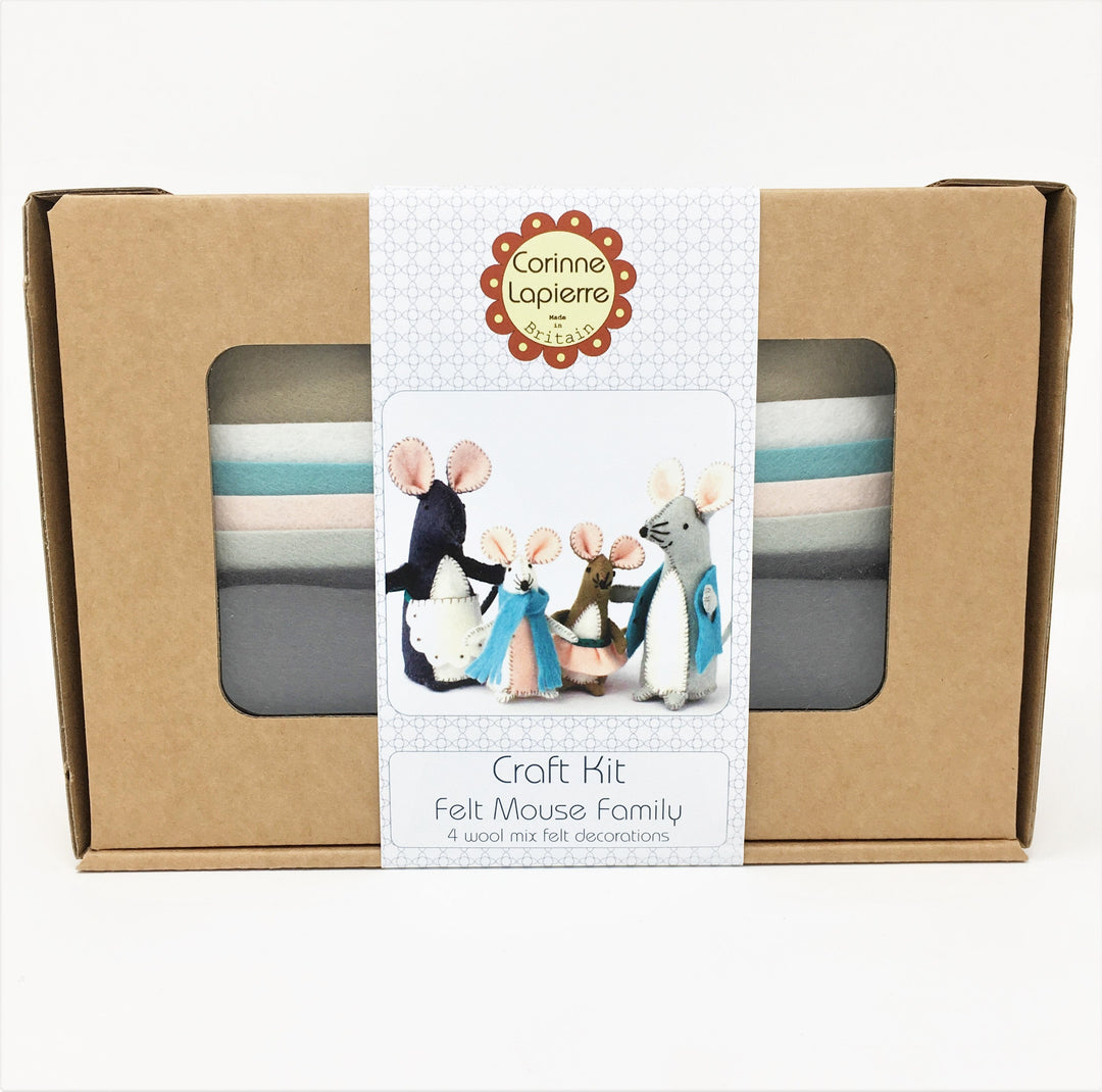 Corinne Lapierre Sewing Kit - Mouse Family