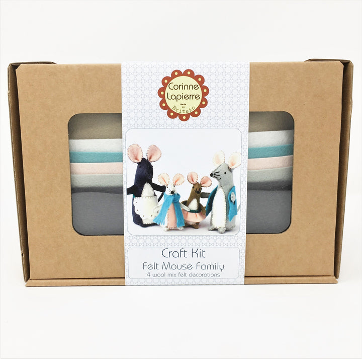 Corinne Lapierre Sewing Kit - Mouse Family