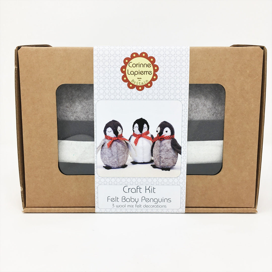 Corinne Lapierre Sewing Kit - Penguin Family