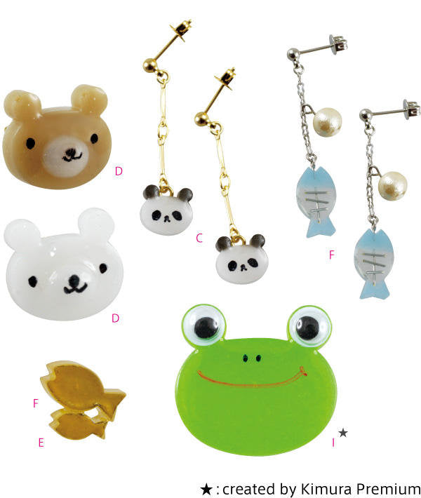 Padico Resin Soft Mold - Bears