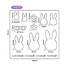 Padico Resin Soft Mold - Bunnies