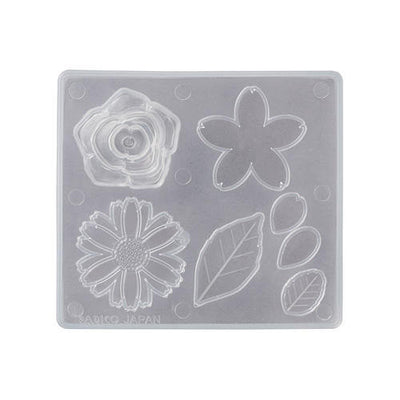 Padico Resin Soft Mold - Flowers