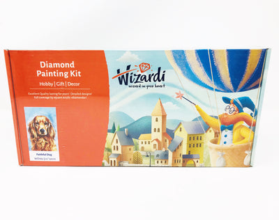 Wizardi Diamond Painting Kit - Golden Retriever