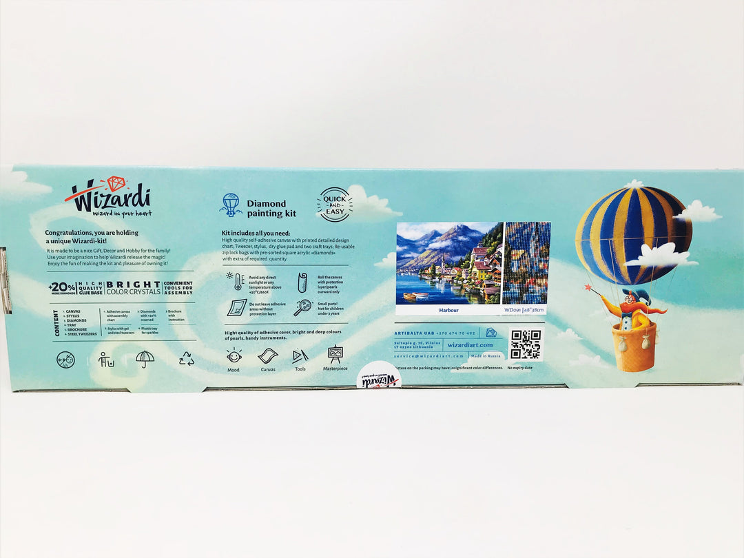 Wizardi Diamond Painting Kit - Harbour