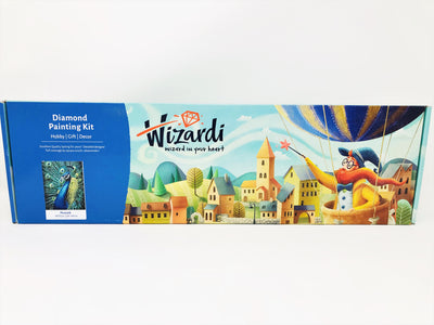 Wizardi Diamond Painting Kit - Peacock