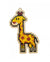 Wizardi Wooden Charms Diamond Painting Kit - Giraffe