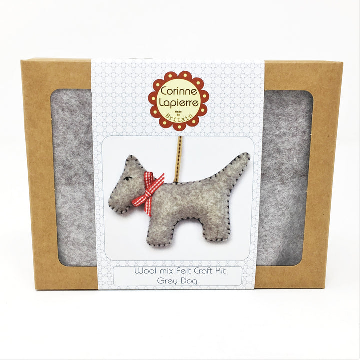 Corinne Lapierre Mini Sewing Kit - Grey Dog