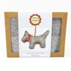 Corinne Lapierre Mini Sewing Kit - Grey Dog