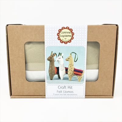 Corinne Lapierre Sewing Kit - Llama Family