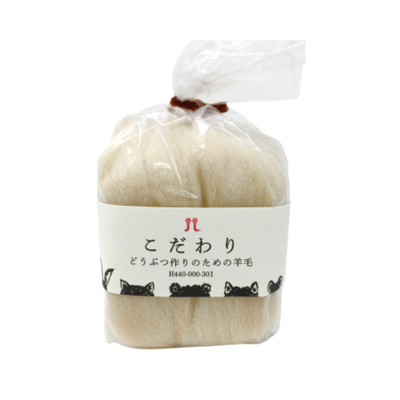 Hamanaka Kodawari Felting Wool - Pale Golden Brown