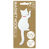 Japan Magnet Hook - White Cat