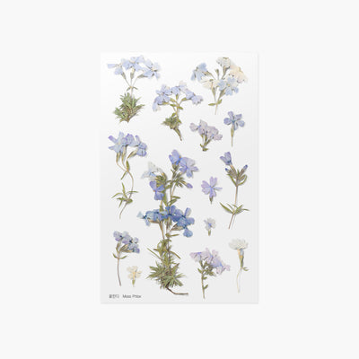 Appree Korea - Pressed Flower Stickers - Moss Phlox