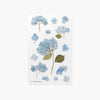 Appree Korea - Pressed Flower Stickers - Hydrangea