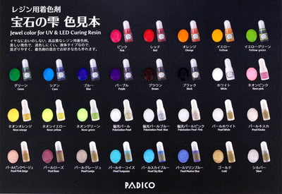 New Padico Jewel White Pigment for UV Resin