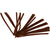9mm Pipe Cleaners - Pack of 25 - Brown