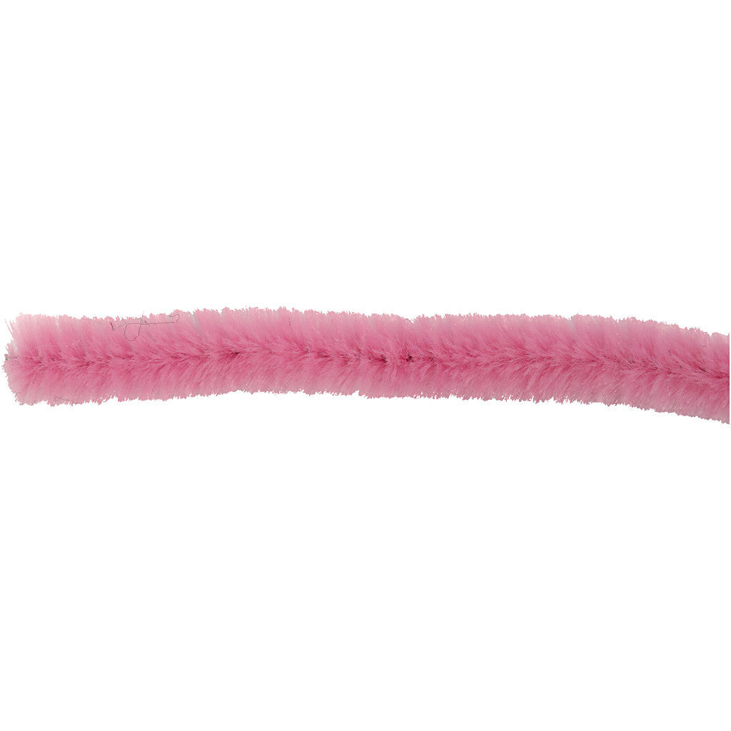 9mm Pipe Cleaners - Pack of 25 - Pink