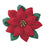 Olympus Tsumami Zaiku Flower Brooch Craft Kit  - Red Poinsettia