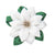 Olympus Tsumami Zaiku Flower Brooch Craft Kit  - White Poinsettia