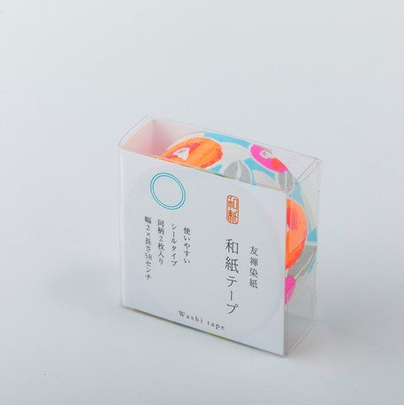 Shogado Japanese yuzen washi tape - ripple